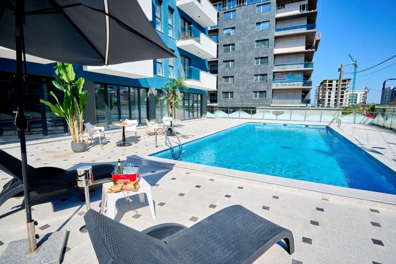 Apartament Andrei In Nord10 - Pool N Playground Mamaia Exteriör bild
